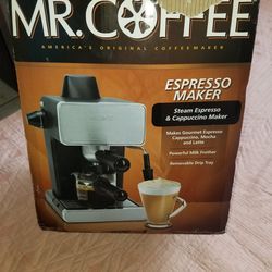 Mr coffee espresso maker
