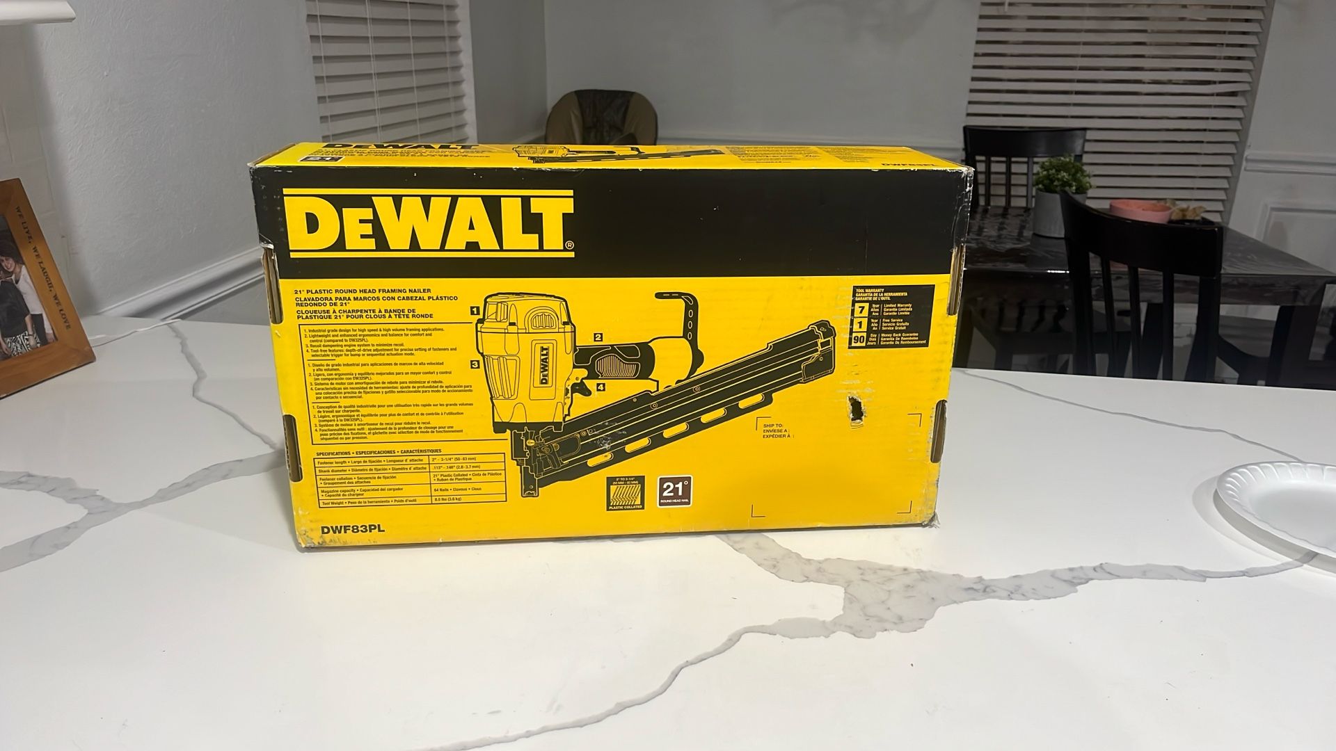 Dewalt Framing Nail Gun