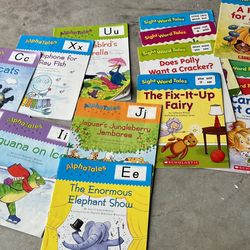 Alphabet and Side Words Books Practice 