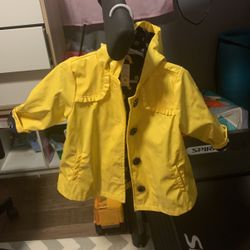 Carter Yellow Rain Jacket 
