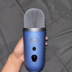 Blue Yeti Usb Microphone Mic Stand And Adjustable Stand With Pop Filter 
