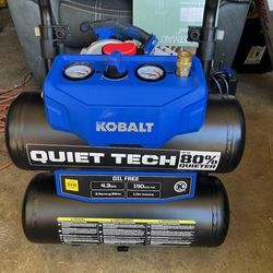 Kobalt Air Compressor / Quiet Tech