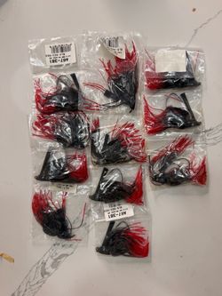 Hart Pro-Ducer 3/8 Oz Fishing Jigs Blk-Red/Red 11 Packs