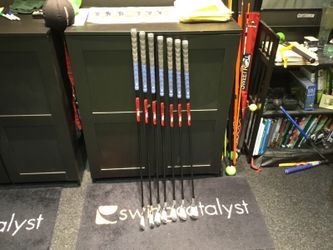 Callaway Apex Ai200 Iron 7-Piece Set (5-9, AW, PW) with KBS TGI 90s Stiff Graphite Shafts - MINT!