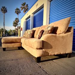 Beige Modern Sectional Sofa