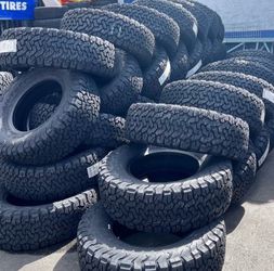 17” BF Goodrich KO2 Tires New  All Manufacturer Stickers  Size LT 285/70R17