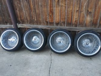 Old school vintage spokes Appliance wire wheels for Sale in LAKE MATHEWS,  CA - OfferUp