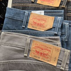 Mens 501 Shrink To Fit  Levi's Great Condition 42, 40