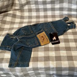 XS Dog Overalls 