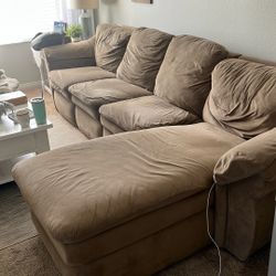 Reclining Couch With Chaise