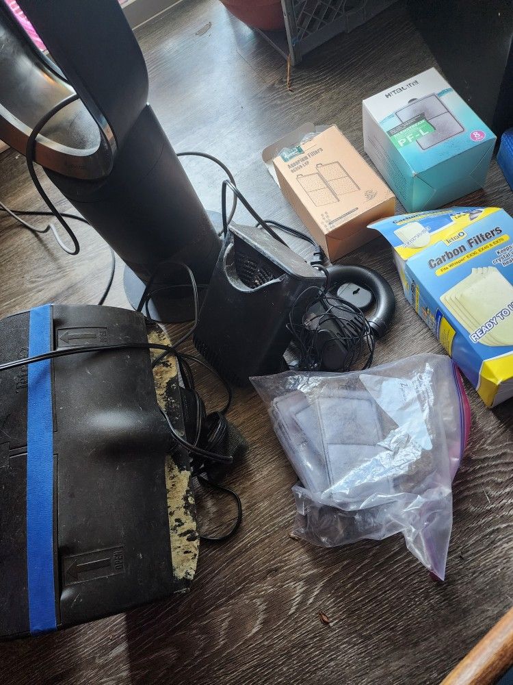 Fishtank Filters(New) And Pumps(used)