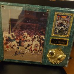 Autograph Dan Marino Plaque