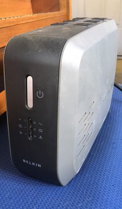 Belkin battery backup power surge protector