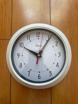 Equity basic analog quartz wall clock