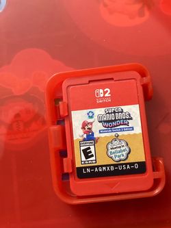 Super Mario Bros Wonder Switch 2 WRONG BOX