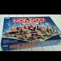 Monopoly board game. Here and now. Billionaire edition. Here & Now * NEW * Toys, games