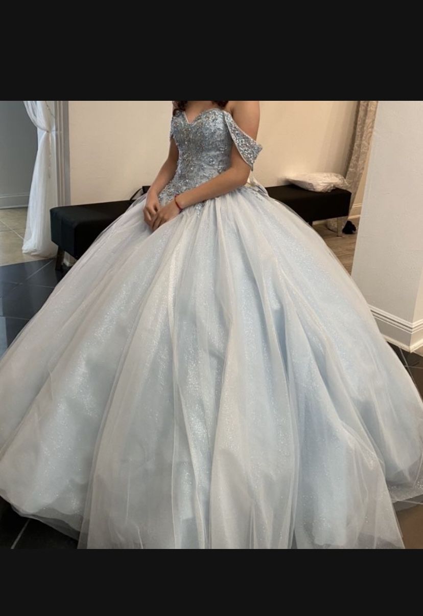 Quinceañera Dress Blue