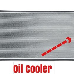 34'' Radiator for Chevy Silverado Cadillac Escalade GMC Yukon 4.8 5.3L 6.0L
right side oil cooler