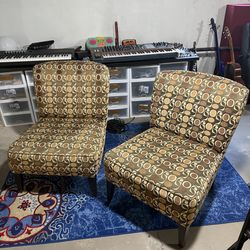 Chairs with interesting pattern