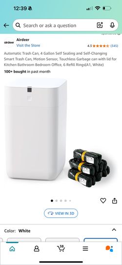 Trash Compactor - Self Sealing and Changing