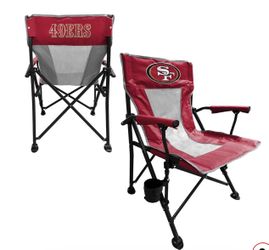 SAN FRANCISCO 49ERS HARD ARM CHAIR