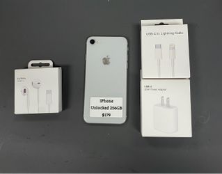 Apple iPhone Unlocked 256GB Silver