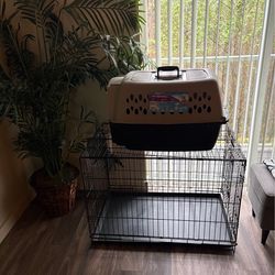 Dog cage and carrier