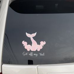 Holographic Mermaid Car Decal