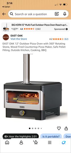 Pizza oven