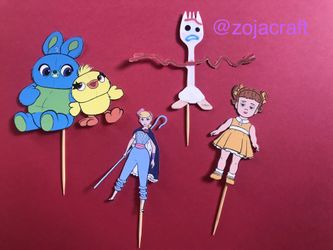 Toy story cupcake toppers