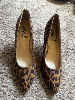 Leopard Heels