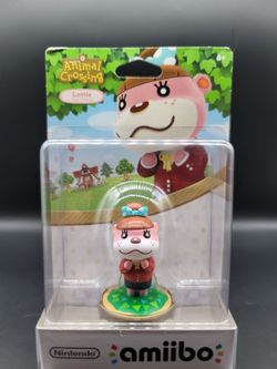 Nintendo amiibo Animal Crossing Lottie ( New-Sealed  )