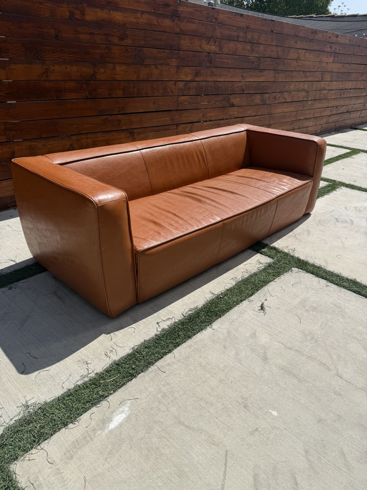 All Modern Leather Sofa 