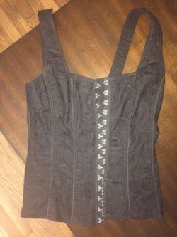 Hot topic corset/shirt