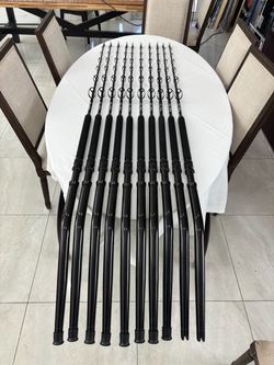 Palmetto Rods bent, but 50-80lb roller tip Rods