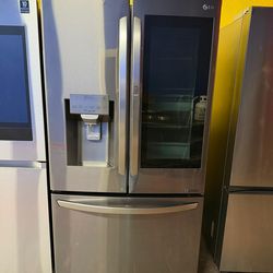 Refrigerator LG screen light