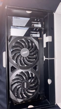 64 gb ddr4 ram 3600 mhz (each stick) and a geforce rtx 3060 12gb gddr6