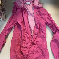 Columbia Jacket Size Youth Large Pink