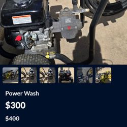 3400 Psi Pressure Washer For 300