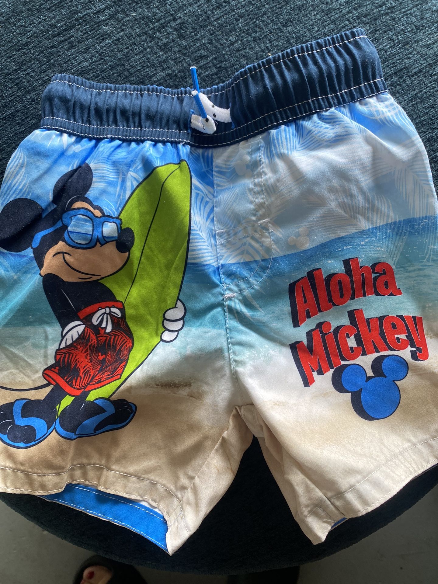 Mickey Mouse Swim Shorts For Toddlers