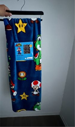 Mario Cart Blanket