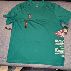 NIKE AIR JORDAN JUMPMAN WINGS CLASSIC T-SHIRT TEAL/PINK /WHITE, SZ XL AQ3846-301