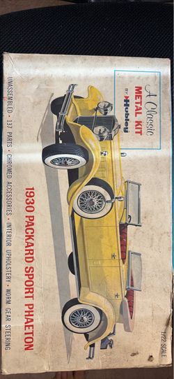 Metal car kit 1930s