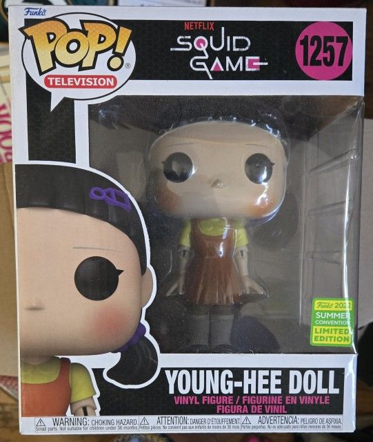 Squid Games Pop young Hee Doll