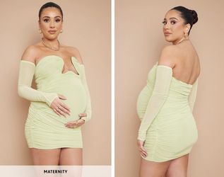 Pretty Little Thing Maternity Dress 