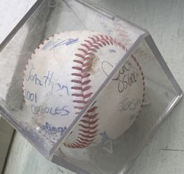 Signed Baseball