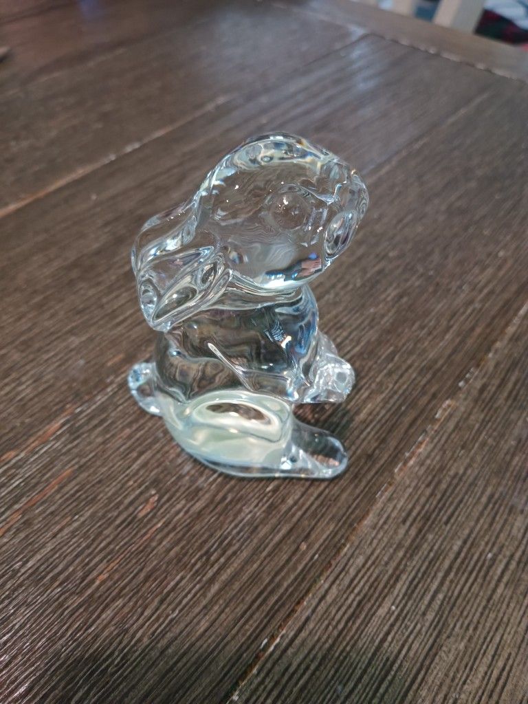 Waterford 3rd Edition Crystal Bunny