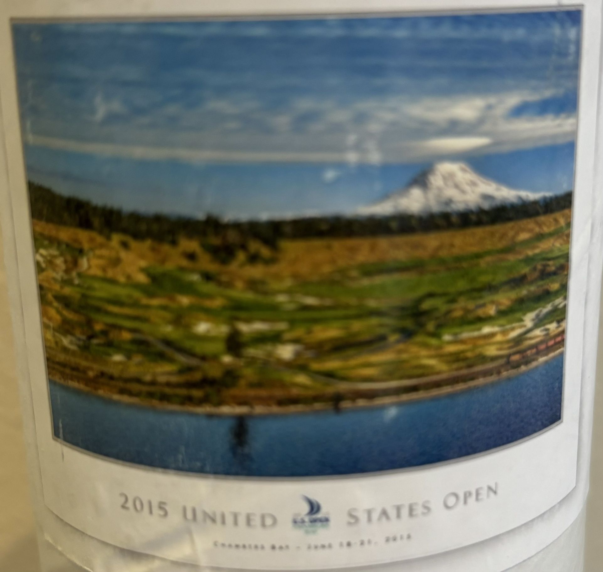 2015 Us Open Poster Signed By Martin Miller