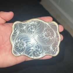 925 Silver Belt Buckle