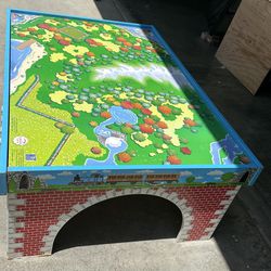 Thomas The Train And Friends Wooden Railway Table By Learning Curve